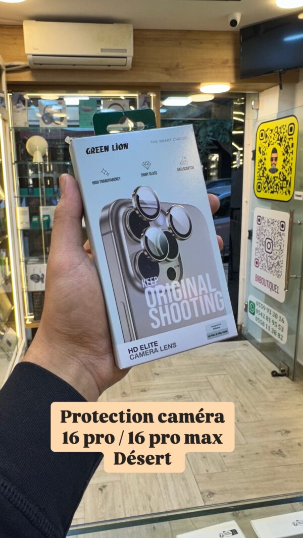 Protection camera désert