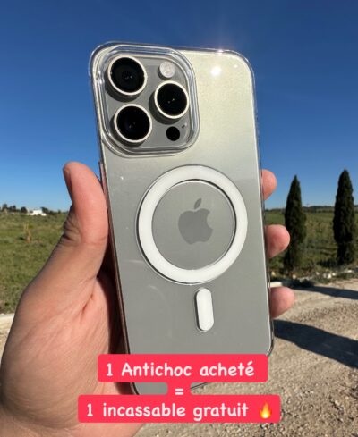 Antichoc magsafe crystal