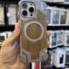 Antichoc en bois avec magsafe 16 pro max
