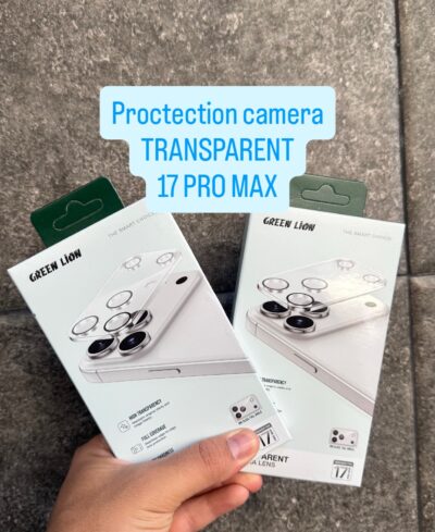 PROTECTION CAMERA TRANSPARENT
17 pro max