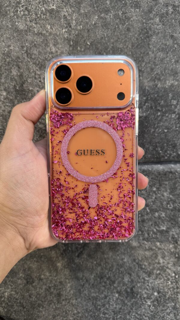 Guess magsafe paillette 17 pro max