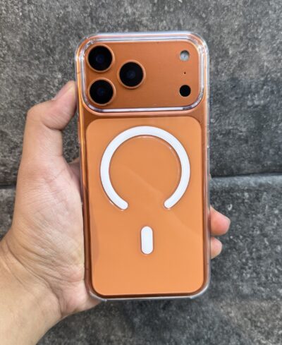 Magsafe crystal transparent 17 pro max