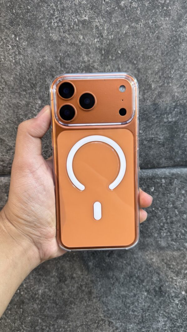 Magsafe crystal transparent 17 pro max